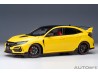 Honda Civic Type R (FK 8) 2021 Limited 1:18 (Sunlight Yellow) - AUTOart