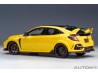 Honda Civic Type R (FK 8) 2021 Limited 1:18 (Sunlight Yellow) - AUTOart