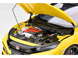 Honda Civic Type R (FK 8) 2021 Limited 1:18 (Sunlight Yellow) - AUTOart