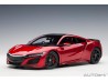 Honda NSX (NC1) 2016 1:18 červená - AUTOart