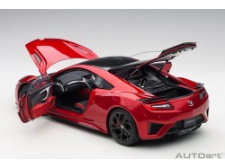 Honda NSX (NC1) 2016 1:18 červená - AUTOart