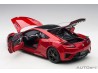 Honda NSX (NC1) 2016 1:18 (Valencia Red Pearl) - AUTOart