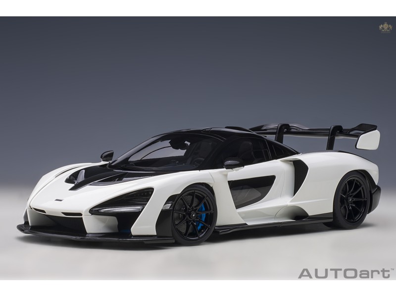 McLaren Senna 2018 1:18 bílá - AUTOart