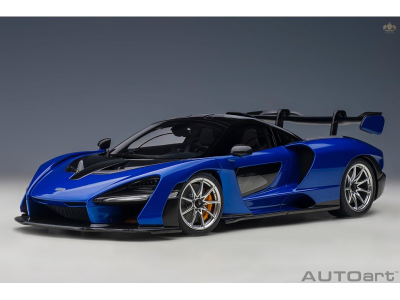 McLaren Senna 2018 1:18 (Trophy Kyanos) - AUTOart