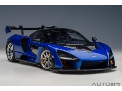 McLaren Senna 2018 1:18 modrá - AUTOart