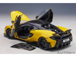 McLaren 600LT 2019 11:18 (Sicilian Yellow) - AUTOart