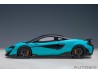 McLaren 600LT 2019 1:18 (Fistral Blue) - AUTOart