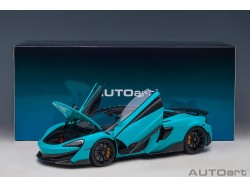 McLaren 600LT 2019 1:18 (Fistral Blue) - AUTOart