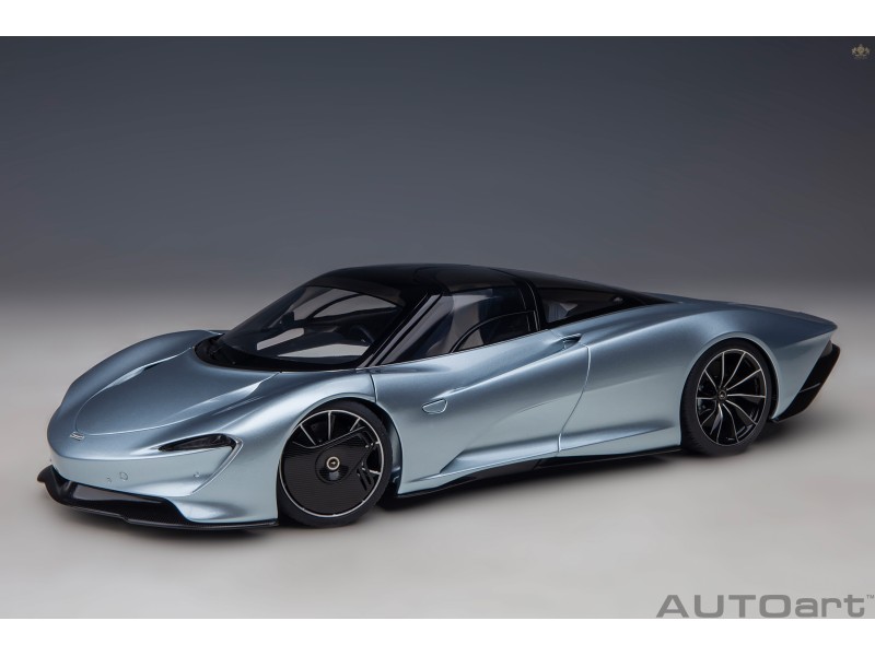 McLaren SPEEDTAIL 2020 1:18 (Frozen Blue) - AUTOart