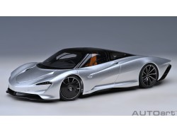 McLaren SPEEDTAIL 2020 1:18 stříbrná - AUTOart