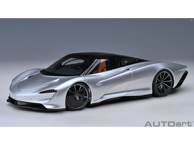 McLaren SPEEDTAIL 2020 1:18 (Supernova Silver) - AUTOart