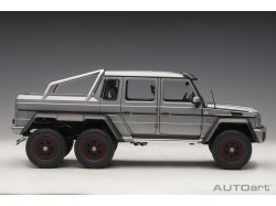 Mercedes-Benz G 63 AMG 6x6 2013 1:18 (Designo Platinum Magno) - AUTOart