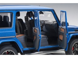 Mercedes-Benz AMG G 63 2017 1:18 (Designo Mauritius Blue) - AUTOart