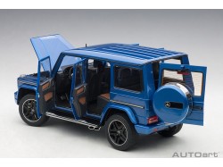 Mercedes-Benz AMG G 63 2017 1:18 modrá - AUTOart