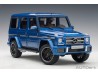 Mercedes-Benz AMG G 63 2017 1:18 (Designo Mauritius Blue) - AUTOart