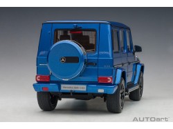 Mercedes-Benz AMG G 63 2017 1:18 (Designo Mauritius Blue) - AUTOart