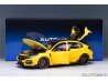 Honda Civic Type R (FK 8) 2021 Limited 1:18 (Sunlight Yellow) - AUTOart