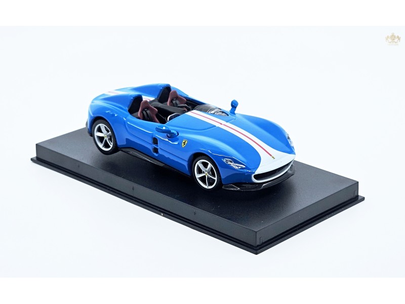 Ferrari Monza SP2 - 2018 1:43  - blue - Bburago