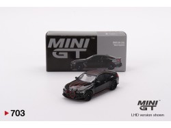 BMW M4 CSL - černá - 2023 1:64 - Mini GT