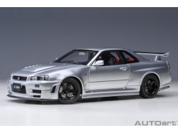 Nissan Skyline GT-R(R34) NISMO Z-Tune 2005 1:18 stříbrná - AUTOart