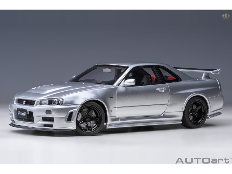 Nissan Skyline GT-R(R34) NISMO Z-Tune 2005 1:18 (Z-tune Silver) - AUTOart