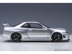 Nissan Skyline GT-R(R34) NISMO Z-Tune 2005 1:18 (Z-tune Silver) - AUTOart