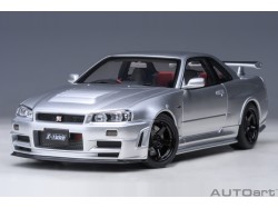 Nissan Skyline GT-R(R34) NISMO Z-Tune 2005 1:18 stříbrná - AUTOart