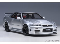 Nissan Skyline GT-R(R34) NISMO Z-Tune 2005 1:18 stříbrná - AUTOart