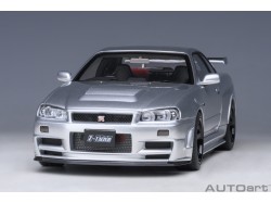 Nissan Skyline GT-R(R34) NISMO Z-Tune 2005 1:18 stříbrná - AUTOart