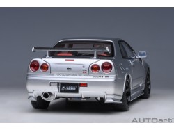 Nissan Skyline GT-R(R34) NISMO Z-Tune 2005 1:18 stříbrná - AUTOart