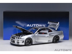 Nissan Skyline GT-R(R34) NISMO Z-Tune 2005 1:18 (Z-tune Silver) - AUTOart