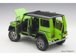 Mercedes-Benz G 500 4x4-2 2016 1:18 zelená - AUTOart