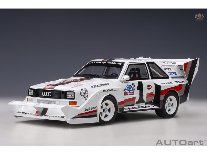 Audi Sport Quattro S1 Pikes Peak 1987 n.1 1:18 - AUTOart