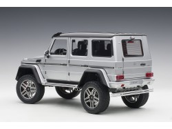 Mercedes-Benz G 500 4x4-2 2016 1:18 (Iridium Silver Metallic) - AUTOart