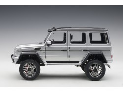 Mercedes-Benz G 500 4x4-2 2016 1:18 (Iridium Silver Metallic) - AUTOart