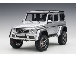 Mercedes-Benz G 500 4x4-2 2016 1:18 (Iridium Silver Metallic) - AUTOart