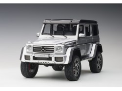 Mercedes-Benz G 500 4x4-2 2016 1:18 stříbrná - AUTOart