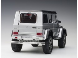 Mercedes-Benz G 500 4x4-2 2016 1:18 (Iridium Silver Metallic) - AUTOart