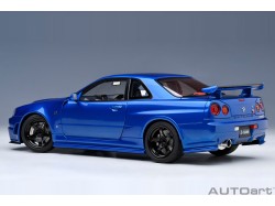 Nissan Skyline GT-R(R34) NISMO Z-Tune 2005 1:18 modrá - AUTOart