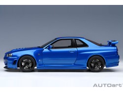 Nissan Skyline GT-R(R34) NISMO Z-Tune 2005 1:18 modrá - AUTOart