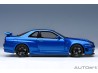 Nissan Skyline GT-R(R34) NISMO Z-Tune 2005 1:18 (Bayside Blue) - AUTOart