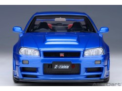 Nissan Skyline GT-R(R34) NISMO Z-Tune 2005 1:18 modrá - AUTOart