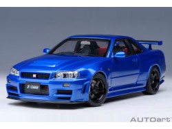 Nissan Skyline GT-R(R34) NISMO Z-Tune 2005 1:18 (Bayside Blue) - AUTOart