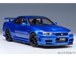 Nissan Skyline GT-R(R34) NISMO Z-Tune 2005 1:18 (Bayside Blue) - AUTOart