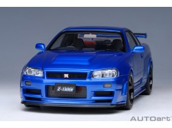 Nissan Skyline GT-R(R34) NISMO Z-Tune 2005 1:18 (Bayside Blue) - AUTOart