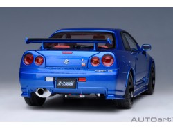 Nissan Skyline GT-R(R34) NISMO Z-Tune 2005 1:18 modrá - AUTOart