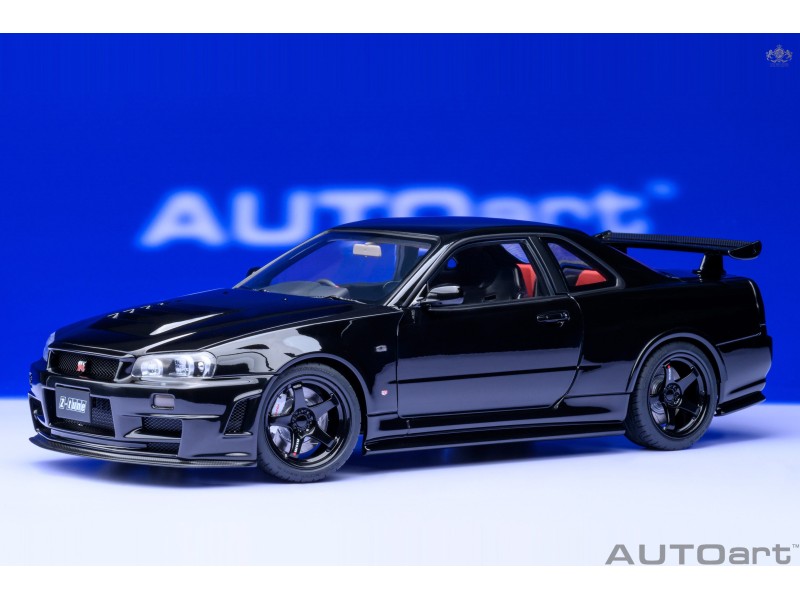 Nissan Skyline GT-R(R34) NISMO Z-Tune 2005 1:18 (Black Pearl) - AUTOart