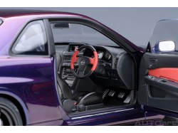 Nissan Skyline GT-R(R34) NISMO Z-Tune 2005 1:18 (Midnight Purple) - AUTOart