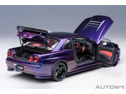 Nissan Skyline GT-R(R34) NISMO Z-Tune 2005 1:18 (Midnight Purple) - AUTOart