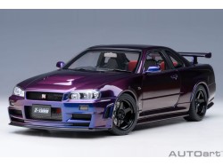 Nissan Skyline GT-R(R34) NISMO Z-Tune 2005 1:18 (Midnight Purple) - AUTOart